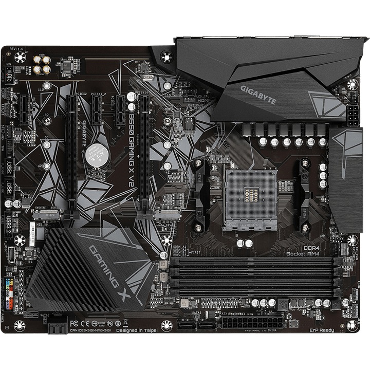 Gigabyte B550 GAMING X V2 alaplap, Socket AM4
