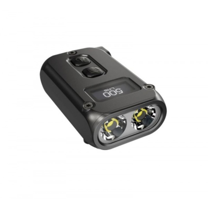 Фенерче с ключодържател Nitecore, TINI2, USB-C презареждащ се, 500 лумена, 89 метра