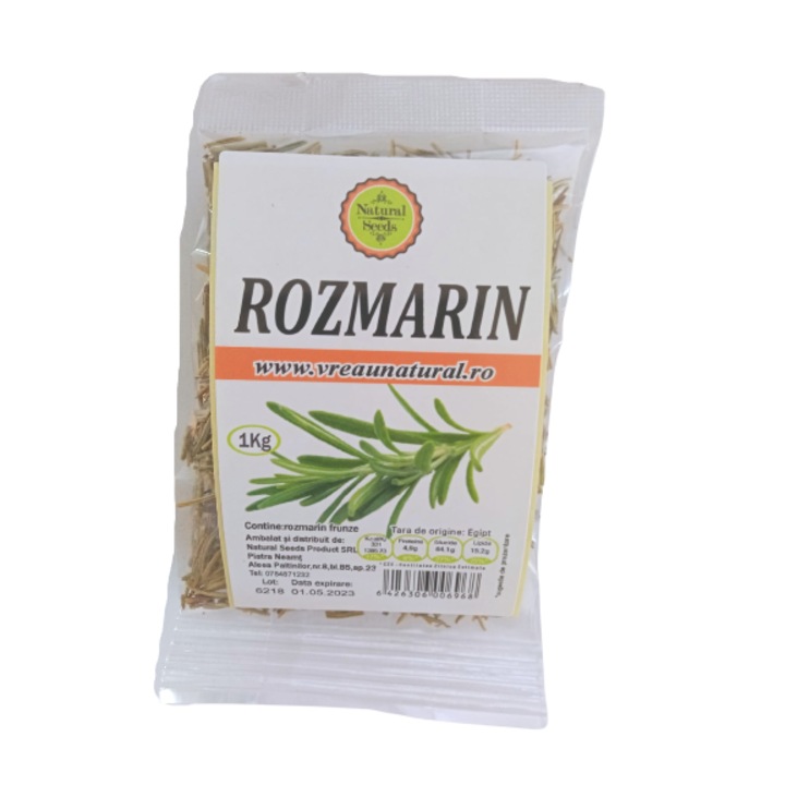 Rozmaringlevél 1 kg, Természetes magvak