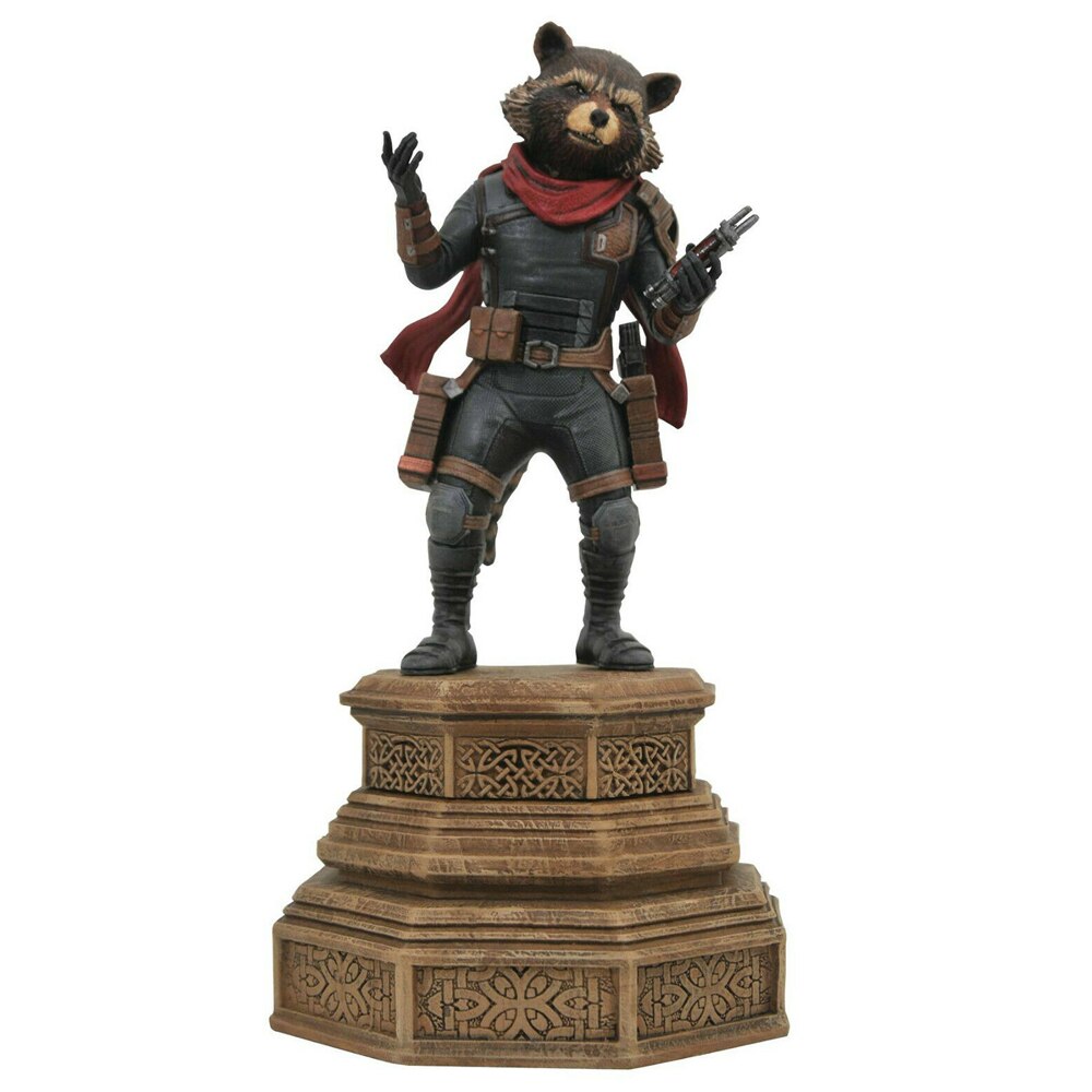 Figurina Diamond Select Marvel Avengers Endgame Rocket Raccoon, 18 Cm