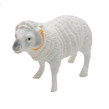Figurina berbec 11 cm Midex 573367-8, Alb Figurina berbec 11 cm Midex 573367-8, Alb