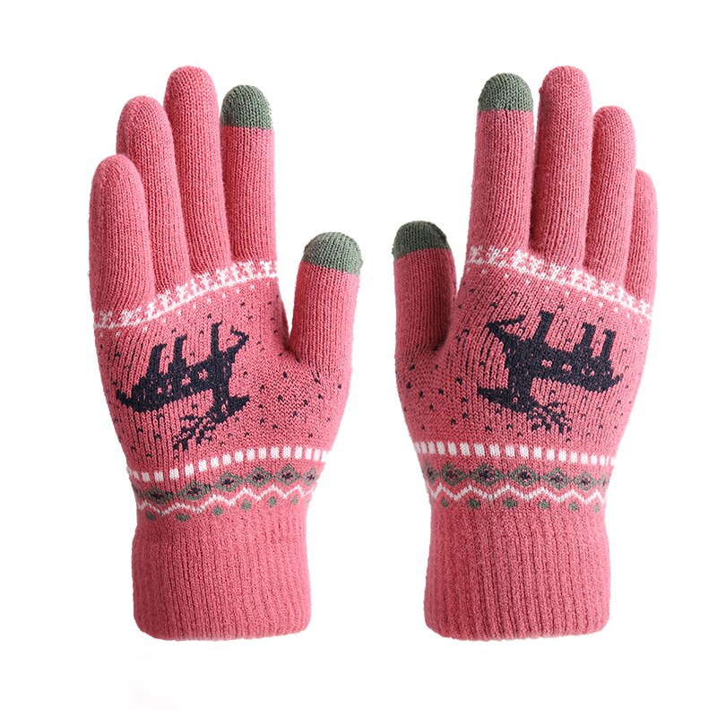 Manusi touchscreen Raindeer Suede Gloves ST0002 - Roz