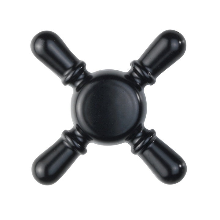 Umeras de baie TAP, Negru, 6 x 6 x 2,5 cm, Wenko