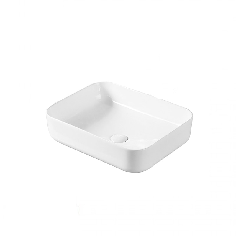 Lavoar pe blat Fluminia, Arno, alb, 48.5 x 39 cm