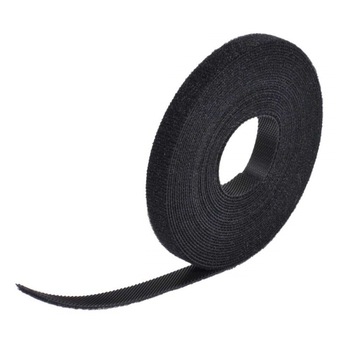 Banda cu arici velcro 1 cm x 5 m elSales ELS-BAV , negru Banda cu arici velcro 1 cm x 5 m elSales ELS-BAV , negru