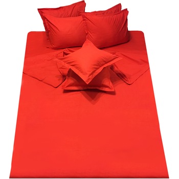 Set lenjerie cu elastic, 8 piese bumbac ranforce, pentru saltea de 1,20m, by Liz Line - L8RE8120 Set lenjerie cu elastic, 8 piese bumbac ranforce, pentru saltea de 1,20m, by Liz Line - L8RE8120