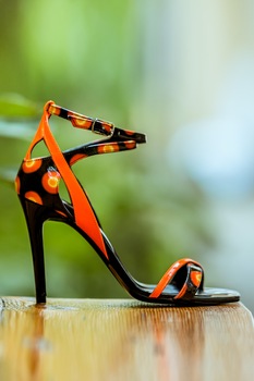 CONDUR by alexandru, Sandale de piele cu barete multiple si toc stiletto CONDUR by alexandru, Sandale de piele cu barete multiple si toc stiletto