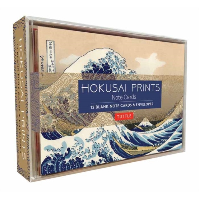 Hokusai Prints Note Cards: 12 Blank Note Cards & Envelopes (6 X 4 Inch Cards in a Box), Tuttle Editors (Editor)