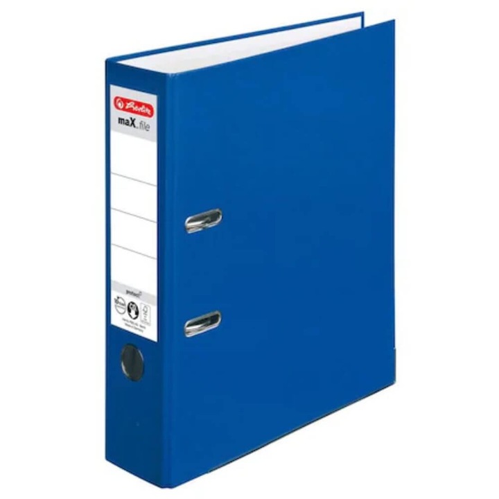 Biblioraft Eco Line 8 Cm Carton Fsc Albastru