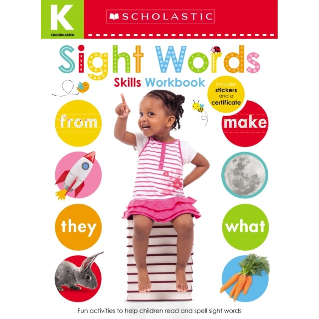 Kindergarten Skills Workbook: Sight Words (Scholastic Early Learners), Scholastic (Author)