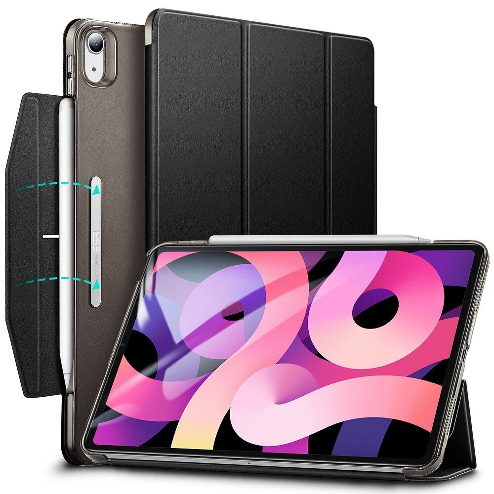 Husa iPad Air 4 2020 Smart Case ESR Ascend Trifold Neagra