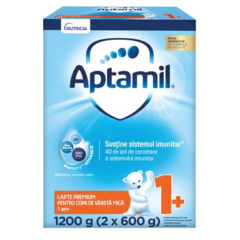 Lapte praf Aptamil Junior 1+, 1200 g, 12-24 luni Lapte praf Aptamil Junior 1+, 1200 g, 12-24 luni