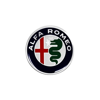 Sticker auto Alfa Romeo, Model Logo 3D, 48 mm, Multicolor Sticker auto Alfa Romeo, Model Logo 3D, 48 mm, Multicolor
