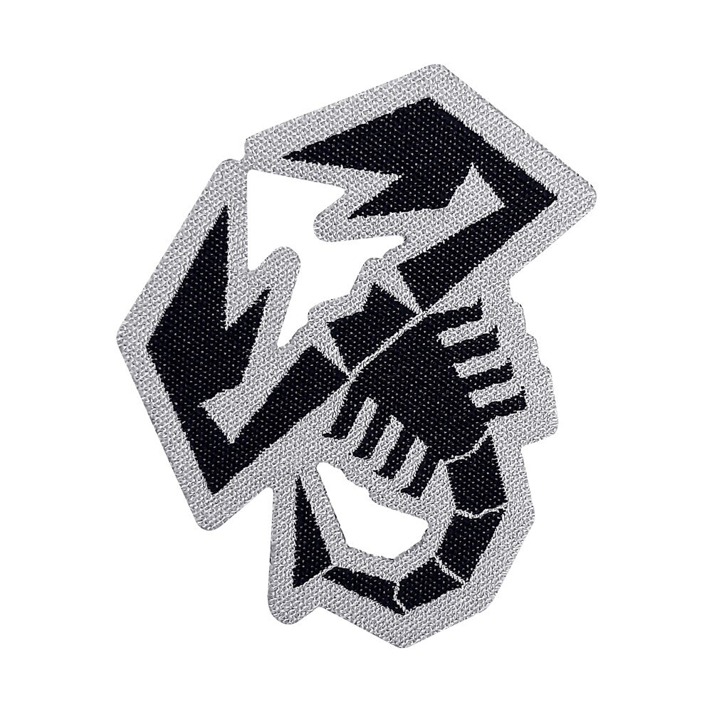 Patch Adeziv Oficial Abarth Scorpionul, 45 x 50 mm