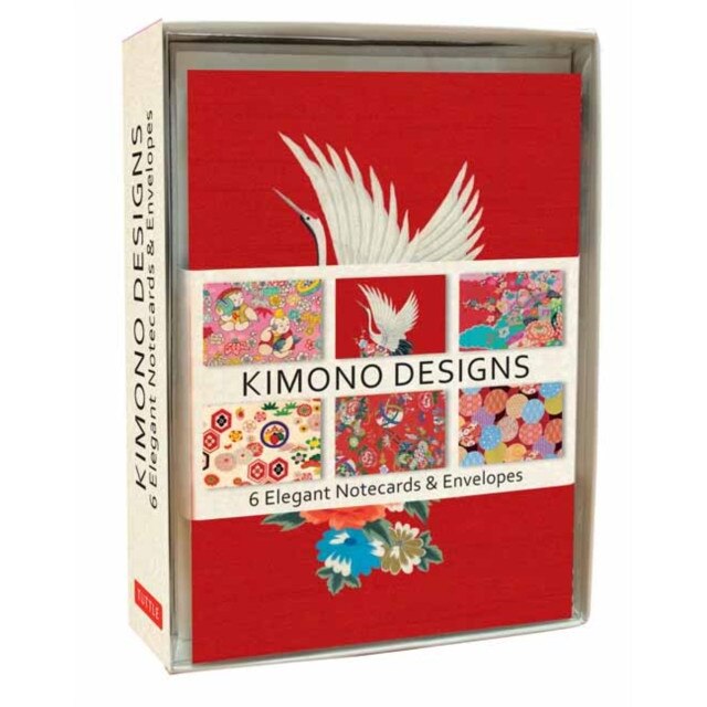 Kimono Note Cards: 6 Blank Note Cards & Envelopes (4 X 6 Inch Cards in a Box), Tuttle Editors (Editor)