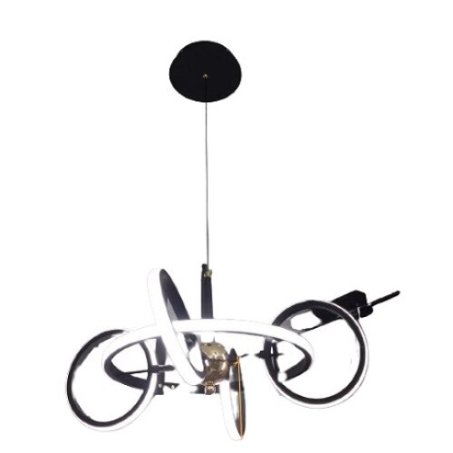 Lustra led, Oliver, 4+1 cu Telecomanda, lumina calda, neutra, rece si intensitate reglabila