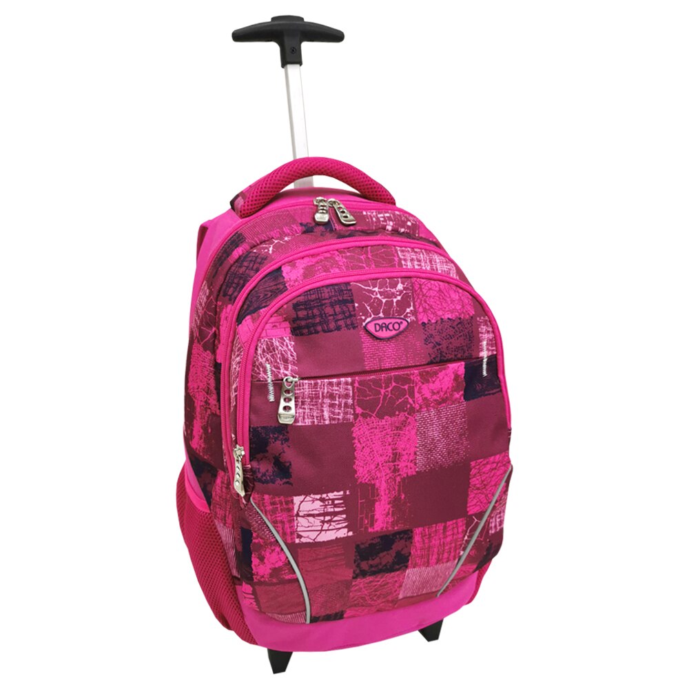 Ghiozdan adolescenti si scolari roz GH460 DACO 44.5 cm