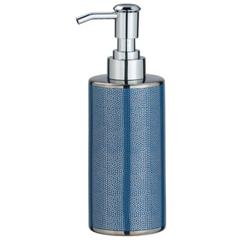 Dispenser de sapun lichid NURIA, albastru, 250 ml, WENKO Dispenser de sapun lichid NURIA, albastru, 250 ml, WENKO