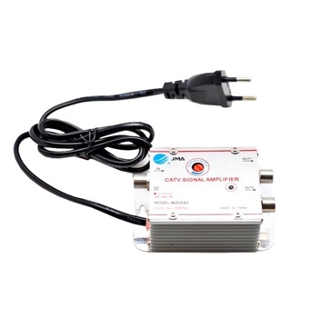 Amplificator TV cu 2 cai elSales ELS-A2C , argintiu Amplificator TV cu 2 cai elSales ELS-A2C , argintiu