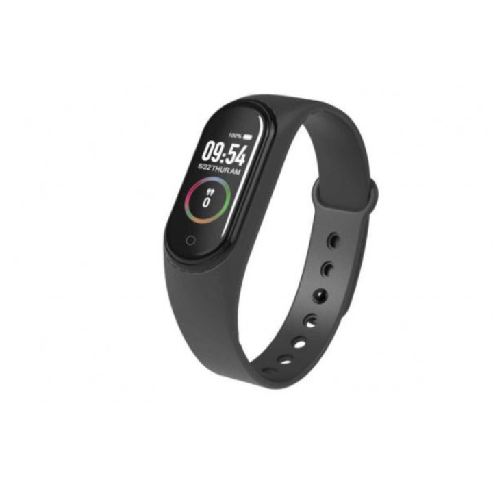 Bratata fitness, functie telefon, notificari, monitorizare activitati, puls somn, oxigen, puls, gri, M5