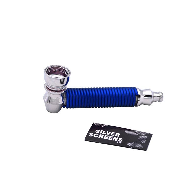 Mini pipa Spring Toro, Metal, Albastru