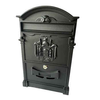 Cutie postala exterioara Antracit Negru 410x260x90 mm Cutie postala exterioara Antracit Negru 410x260x90 mm