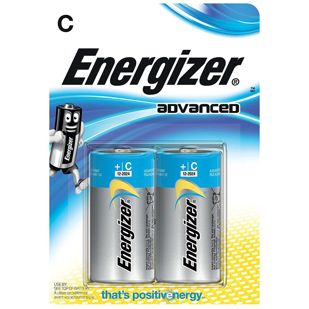 Set 2 Baterii Energizer Advanced C 8500 mAh