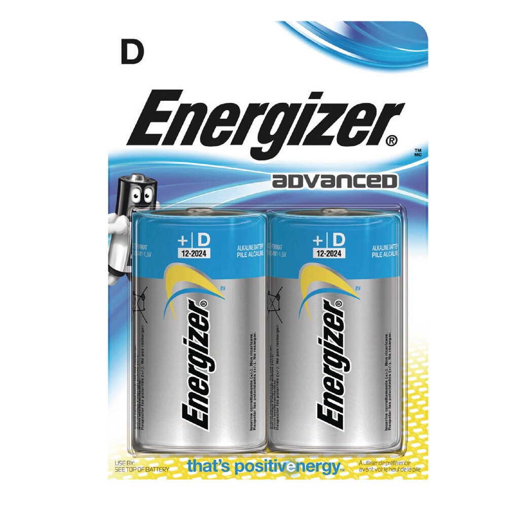 Set 2 Baterii Energizer Advanced D