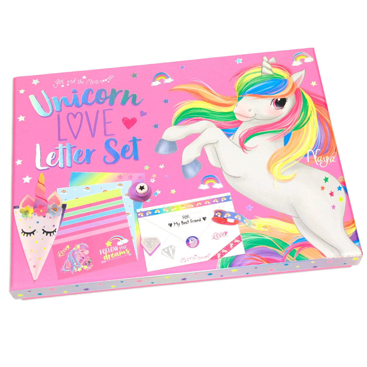 Set pentru scrisori cu unicorn Ylvi & the Minimoomis 10537