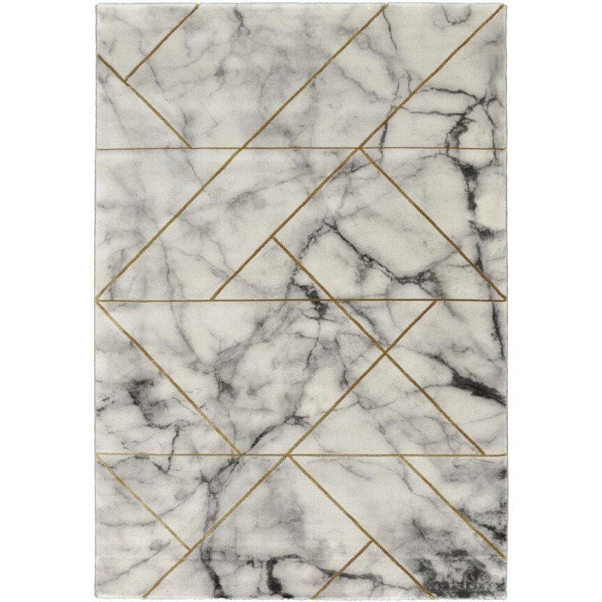 Covor Merinos Craft 23299-296-Gold 160 X 230 cm densitate covor 3 KG/m², grosime covor 13 mm, Numar noduri pe m² 290000