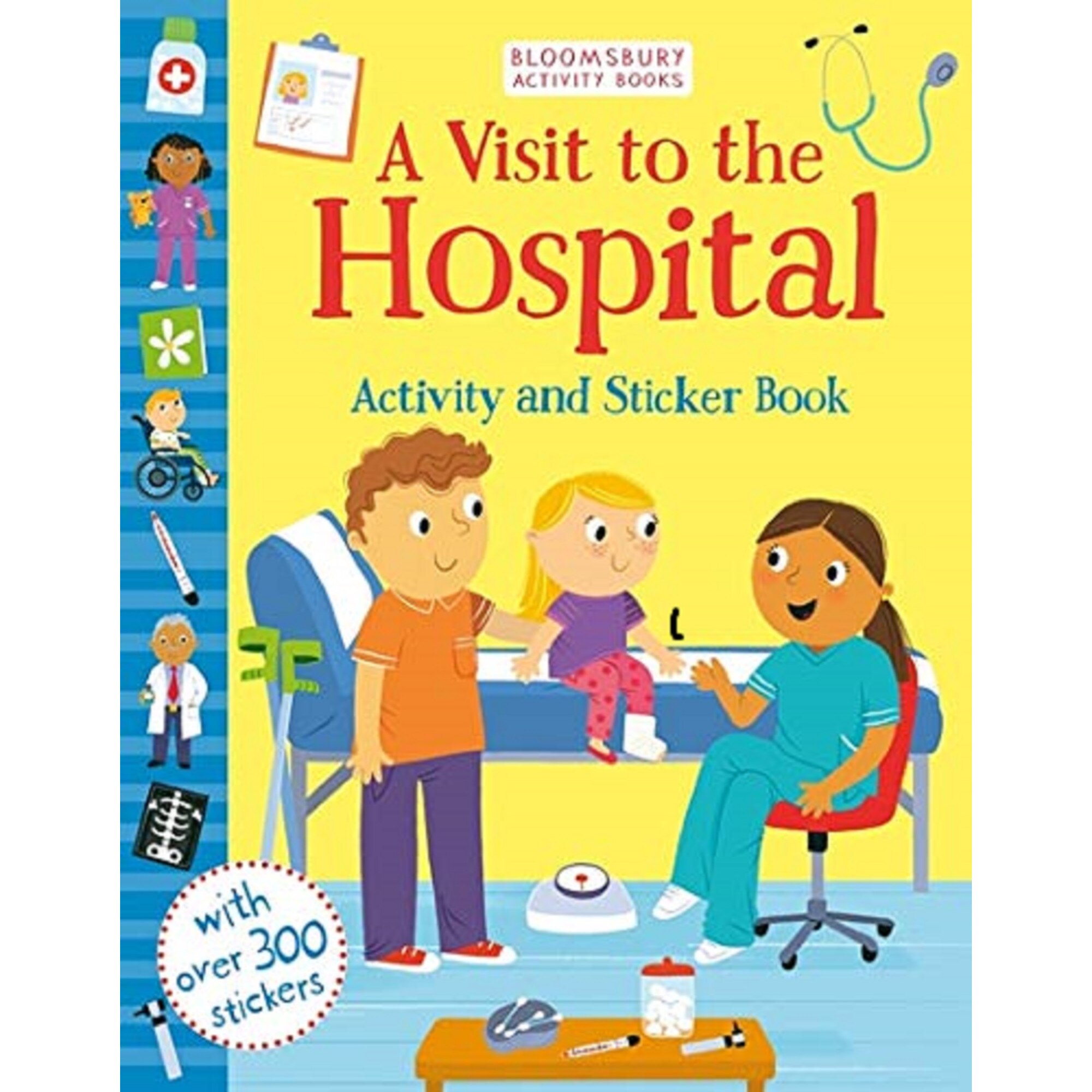 A Visit to the Hospital Activity and Sticker Book -