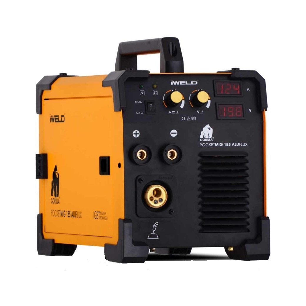 Aparat Sudura MIG-MAG iWeld POCKETMIG 185 ALUFLUX