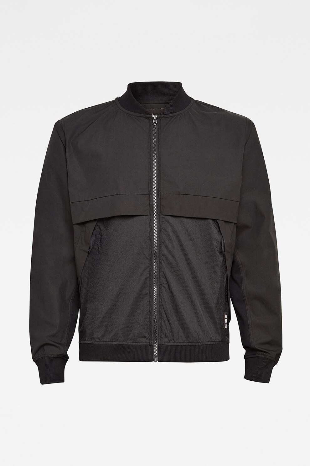 G-Star RAW, Jacheta usoara cu buzunare cu fermoar, Negru