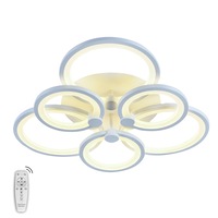 lustra led circle design cu telecomanda lumina trei culori disponibile si intensitate reglabila trandafi led 825-33 imagen 35_0_
0