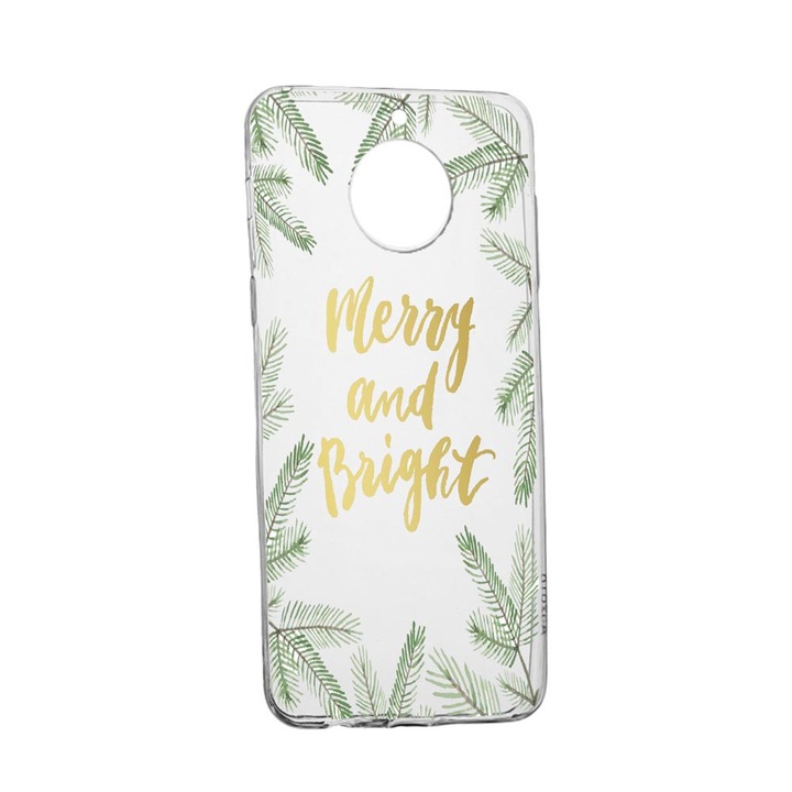 Husa Silicon Xmas, Craciun, Compatibila cu Xiaomi Redmi Note 9 Pro 5G, rezistenta la uzura, anti-alunecare, 336