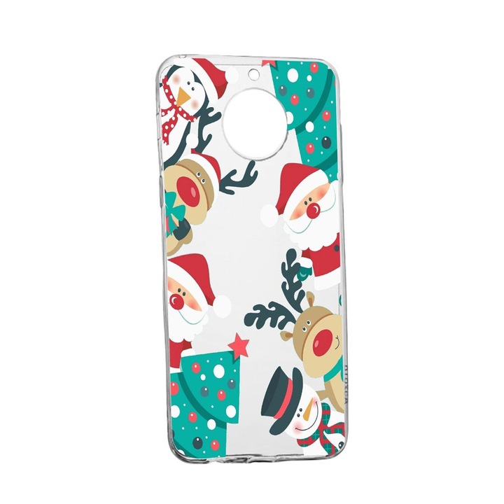 Husa Xmas, Craciun, pentru Nokia 3.4, rezistenta la uzura, anti-alunecare, 338