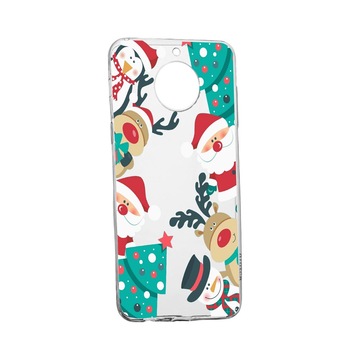 Husa Xmas, Craciun, pentru Nokia 3.4, rezistenta la uzura, anti-alunecare, 338 Husa Xmas, Craciun, pentru Nokia 3.4, rezistenta la uzura, anti-alunecare, 338