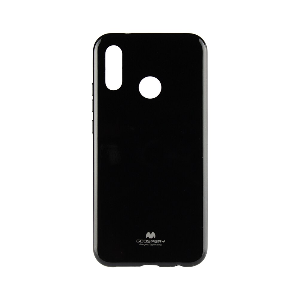 Husa de protectie Originala Goospery Premium din silicon TPU HighQuality Perfect Fit Slim pentru Huawei Y7p / Huawei P40 Lite E, Black (Neagra)
