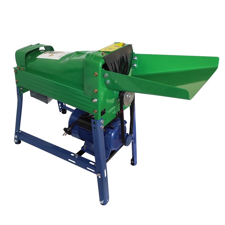 Nagy kukorica cséplőgép, Little Host, motorral, termelési kapacitás 1200 kg/h, motor teljesítménye 1,5 kW