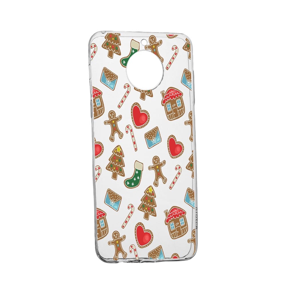 Husa Silicon Xmas, Compatibila Cu Nokia C20, rezistenta la uzura, anti-alunecare, 353