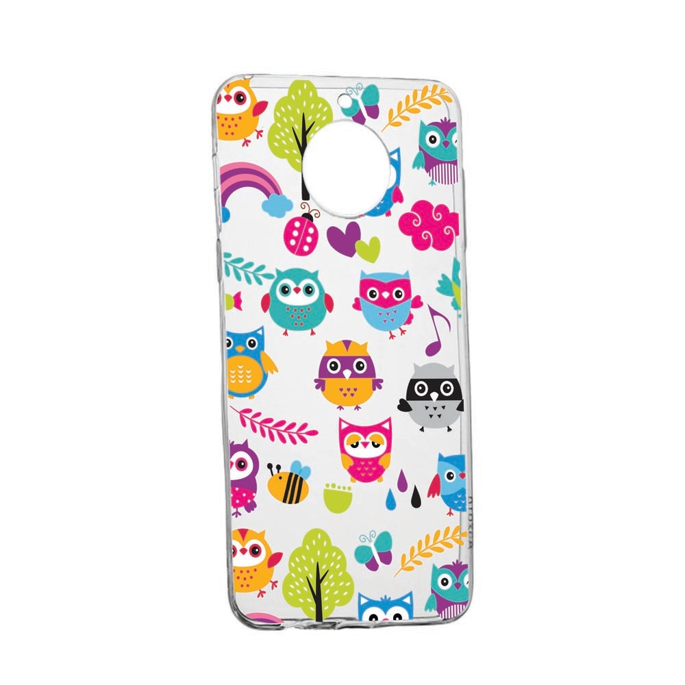 Husa pentru Xiaomi Redmi Note 9T, Owl, rezistenta la uzura, anti-alunecare, 43