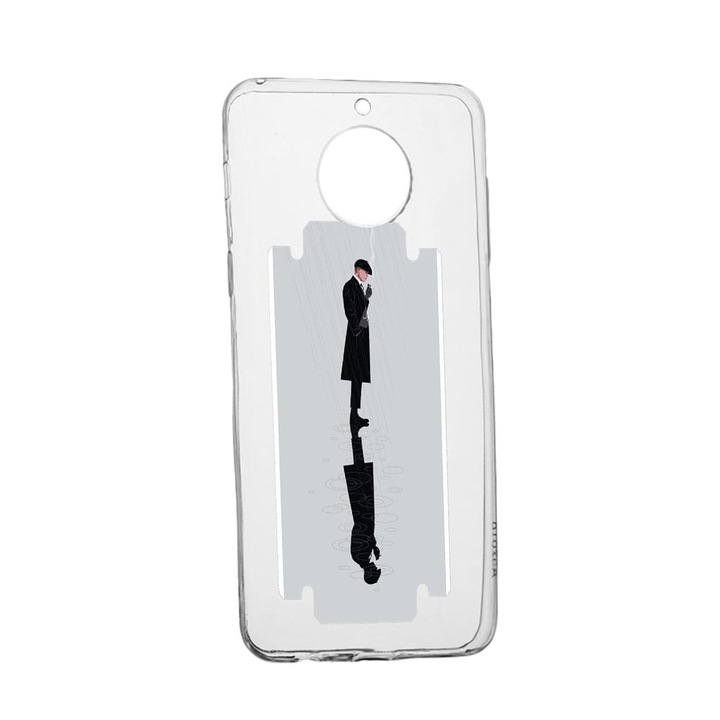 Husa Silicon Peaky Blinders, Compatibila cu Xiaomi Redmi Note 9 Pro 5G, rezistenta la uzura, anti-alunecare, 386