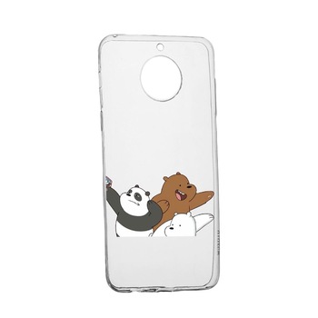 Husa Silicon Bear Selfie, Compatibila cu Xiaomi Redmi Note 9 Pro 5G, rezistenta la uzura, anti-alunecare, 586 Husa Silicon Bear Selfie, Compatibila cu Xiaomi Redmi Note 9 Pro 5G, rezistenta la uzura, anti-alunecare, 586