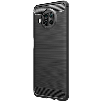Husa Flexibila Antisoc Carbon pentru Xiaomi Mi 10T Lite, Negru Husa Flexibila Antisoc Carbon pentru Xiaomi Mi 10T Lite, Negru