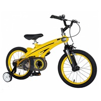 bicicleta copii roti 16quot frana spate tambur 4-5 ani cadru aliaj roti ajutatoare galbennegru imagen 54_0_
0