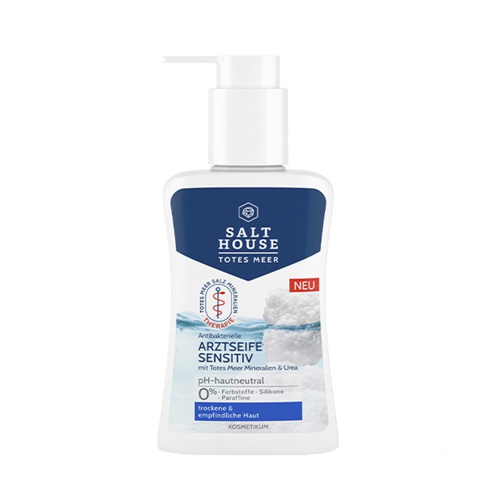 Sensitive течен сапун с минерали, Salthouse, 250 мл