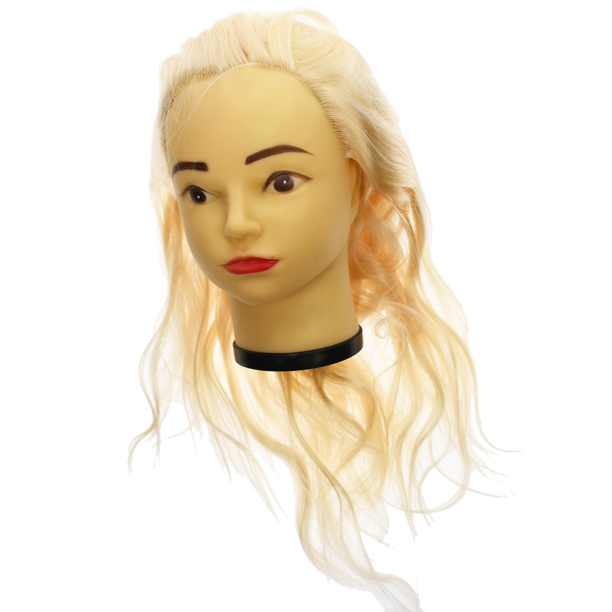 Cap practica 45 cm, par sintetic blond - H11A