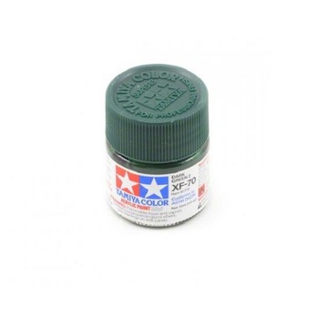 Vopsea acrilica pentru modelism Tamiya 81770 XF-70 Dark Green 2 (matt) 10ml Tam XF701 Vopsea acrilica pentru modelism Tamiya 81770 XF-70 Dark Green 2 (matt) 10ml Tam XF701