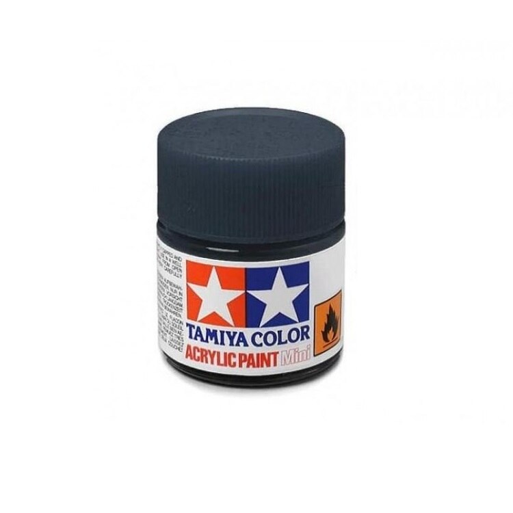 Vopsea acrilica pentru modelism Tamiya 81717 XF-17 Sea Blue (matt) 10ml TAM XF171