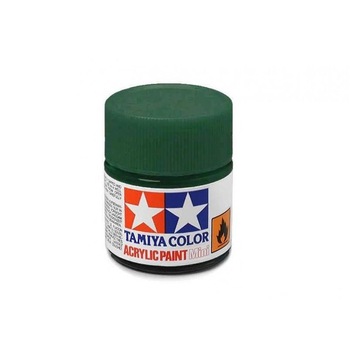 Vopsea acrilica pentru modelism Tamiya 81005 X-5 Flat Green (gloss) 23ml TAM X05 Vopsea acrilica pentru modelism Tamiya 81005 X-5 Flat Green (gloss) 23ml TAM X05